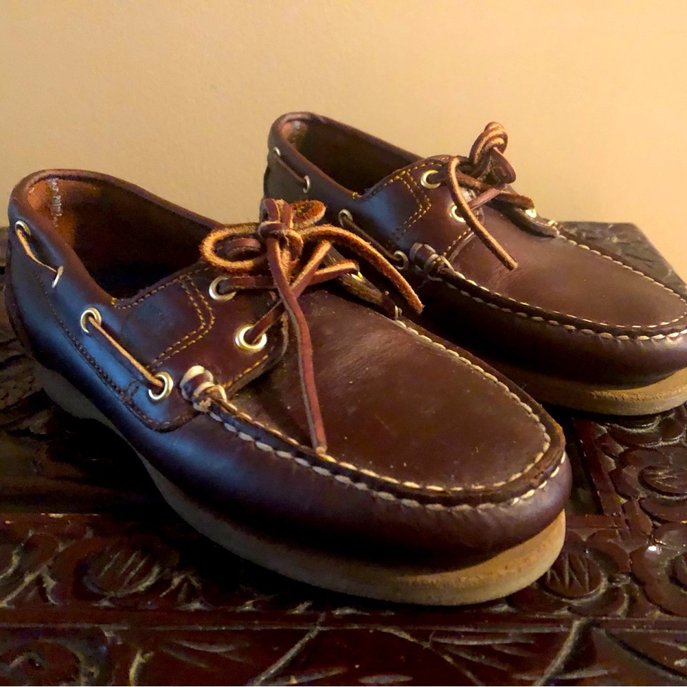 Brown Timberland Boating Shoes/Loafers